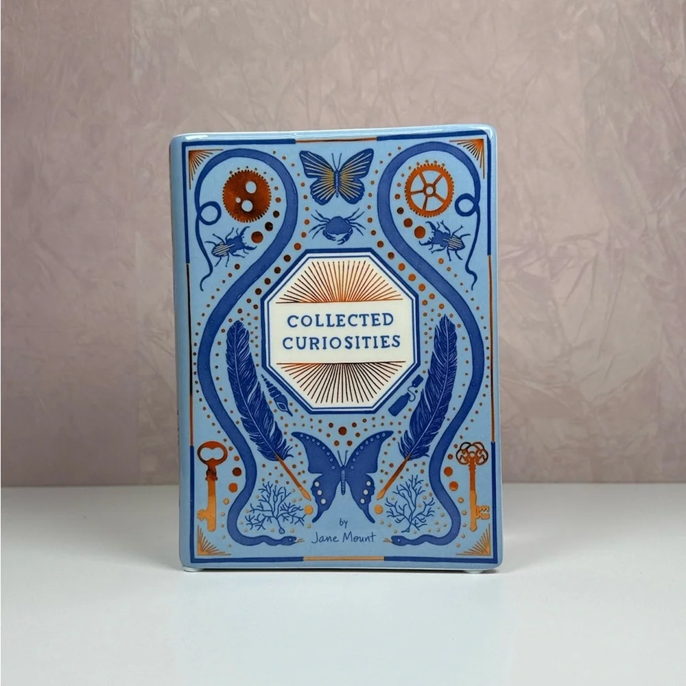 Collected Curiosities Book Vase